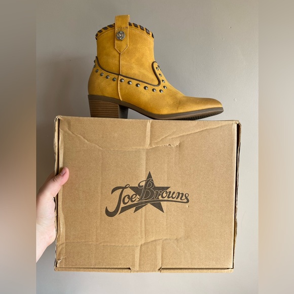 Joe Browns Shoes - Joe Browns Mustard Boots